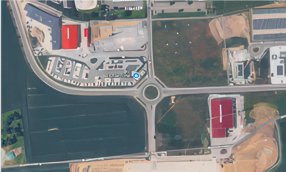 Luftbild Bauplatz 2026